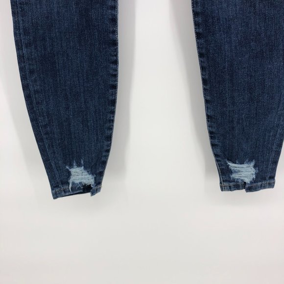 Good American Good Waist Destroyed Distress 0 /25 - Picture 6 of 6